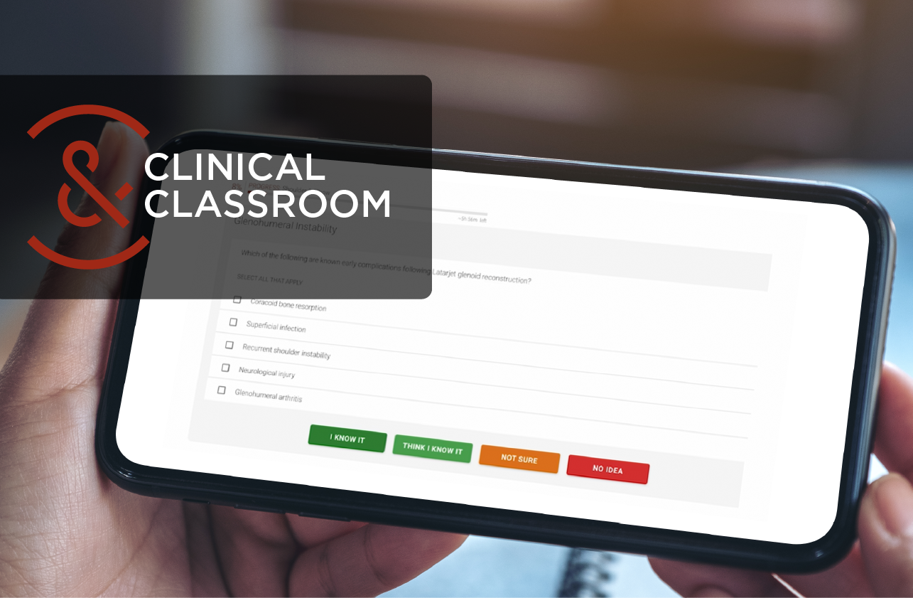 JBJS Clinical Classroom for Orthopaedic Surgeons (All Modules)